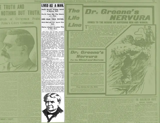 Artículo en el Topeka State Journal, fechado el 26 de enero de 1901