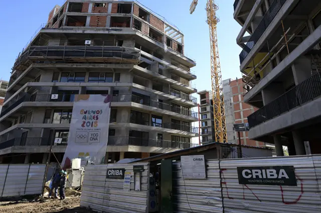Una construcción en Buenos Aires
