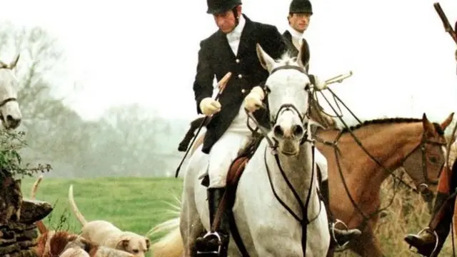 принц Чарльз на охоте