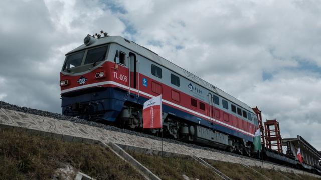 肯尼亚中国资助的铁路项目
