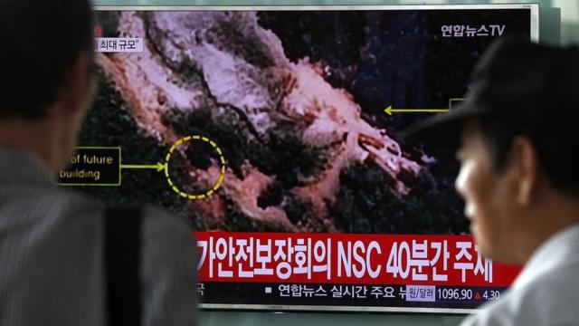 Ciudadanos en Corea del Sur reaccionan a la supuesta reciente prueba nuclear del Norte