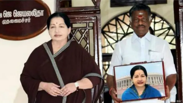 तमिलनाडु के मुख्यमंत्री ओ पनीरसेल्वम