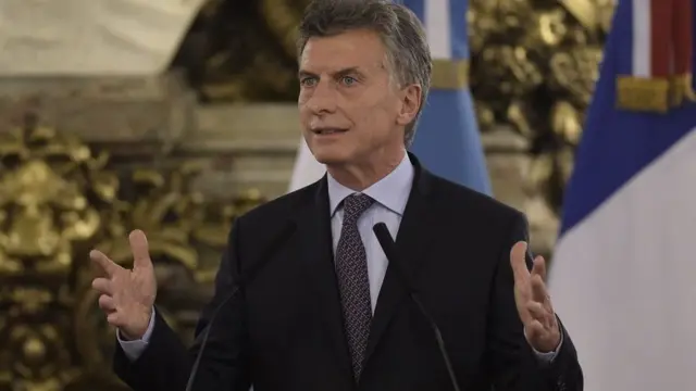 Mauricio Macri, presidente da Argentina