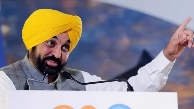 भगवंत मान ने अपने मंत्री का बचाव किया है