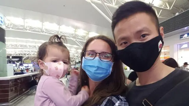 Gia đình chị Sandra Kosmala.