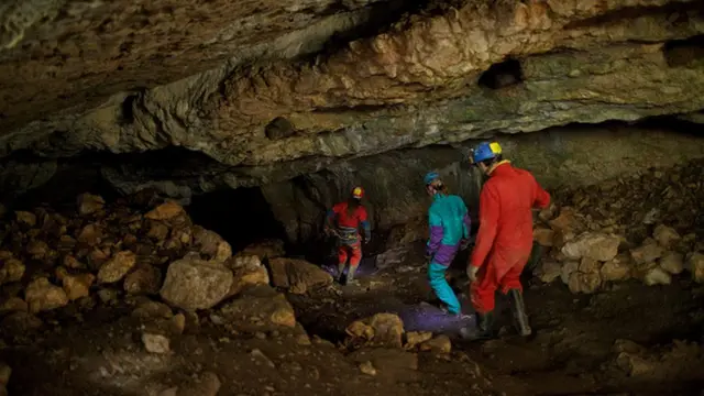 В этой пещере на севере Испании жили и, возможно, впадали в спячку, наши дальние предки