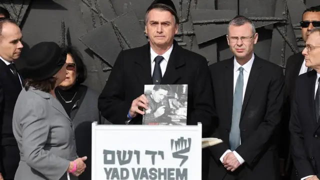 Presidente Bolsonaromelhores slots betanovisita ao memorial do Holocausto Yad Vashem