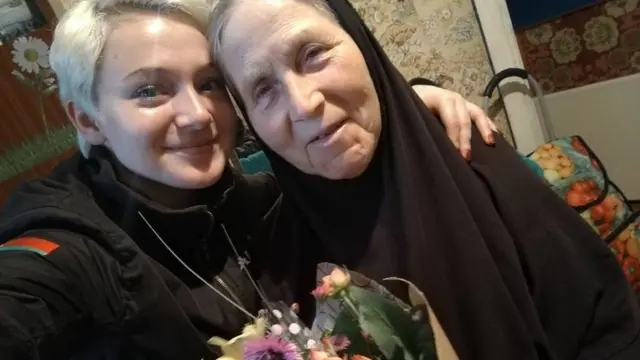 Саша с бабушкой