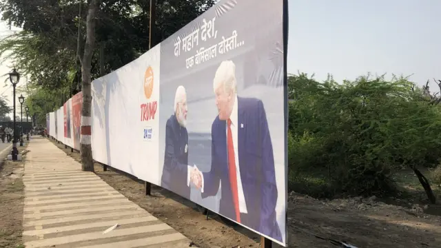 आगरा, ट्रंप की यात्रा