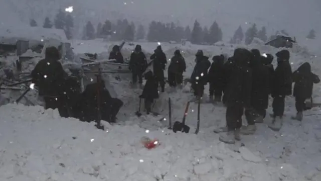 हिमस्खलन, कश्मीर