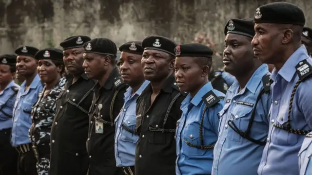 La police du Nigeria