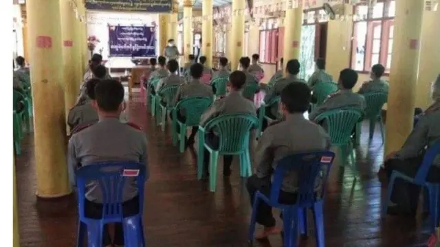 ကရင်ပြည်နယ်က ရွေးကောက်ပွဲ အထူးရဲသင်တန်း တစ်ခု
