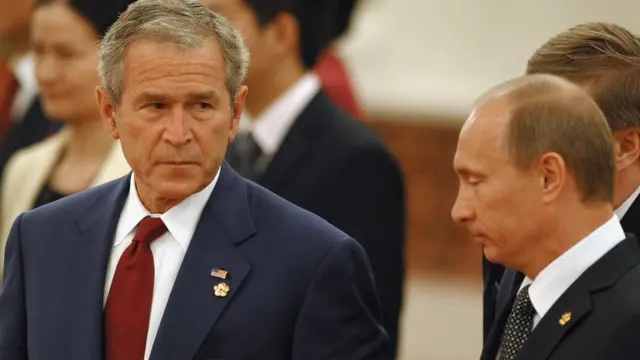 پوتین و بوش