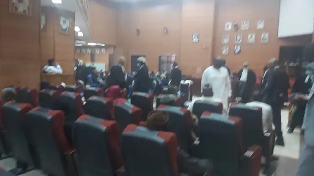 D court session wey hold for Abuja on 7 October