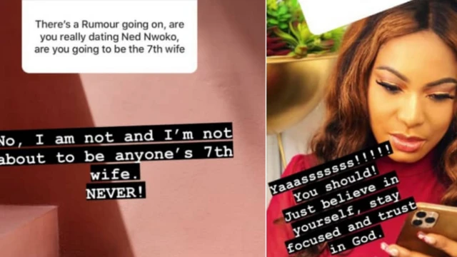 "Regina Daniels, Chika Ike"