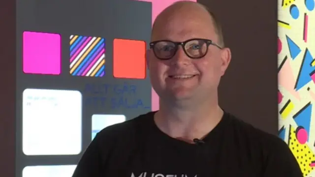 म्यूज़ियम का रख-रखाव करने वाले सैमुअल वेस्ट