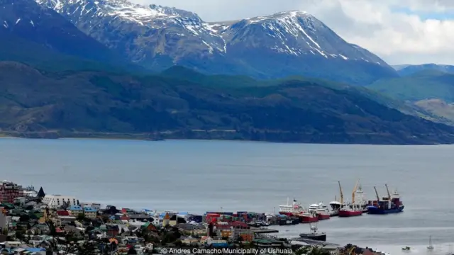 Cidade de Ushuaia, na Argentina