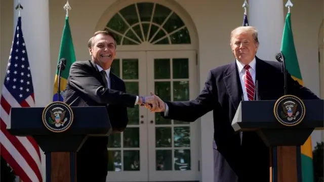 Bolsonaro e Trump