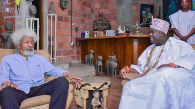 Ooni Ife ati Ojogbon Wole Soyinka