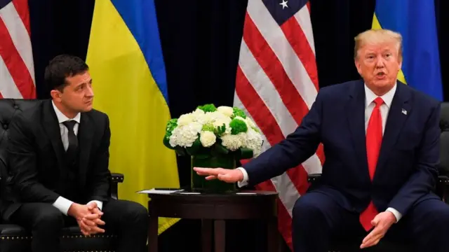 Zelenski y Trump