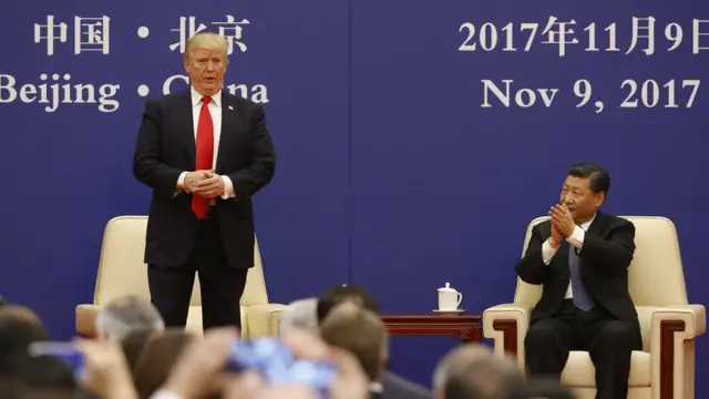 Xi Jinping ve Donald Trump