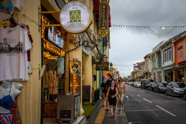 บรรยากาศย่านเมืองเก่าภูเก็ต