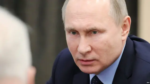 रूसी राष्ट्रपति व्लादिमीर पुतिन
