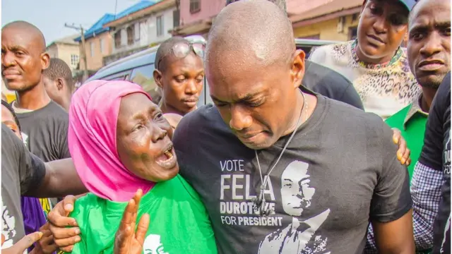 Fela Durotye di iya agba kan mu wọn jumọ n sọrọ