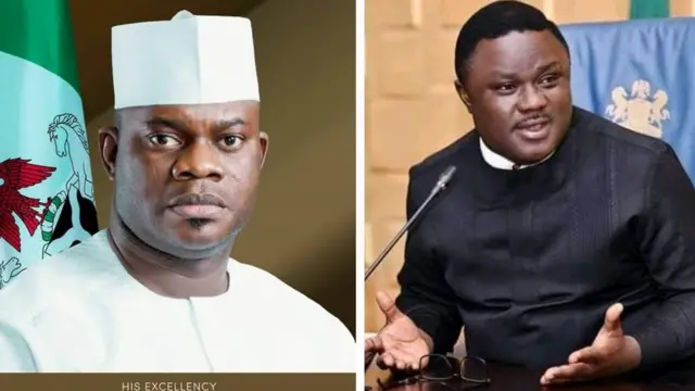 Gomina Yaya Bello ati Ben Ayade