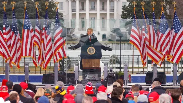 Mitin de Trump el 6 de enero de 2020