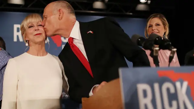 El gobernador de Florida, Rick Scott