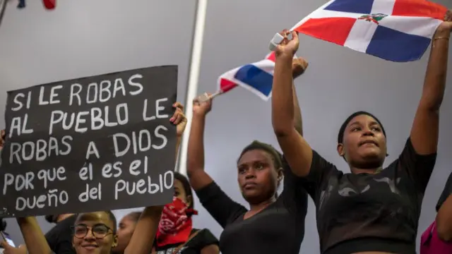 manifestaciones en República Dominicana
