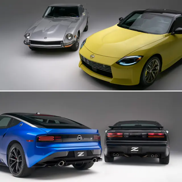 در طراحی نسل جدید نیسان Z از مدل‌های سال‌های گذشته الهام گرفته شده است