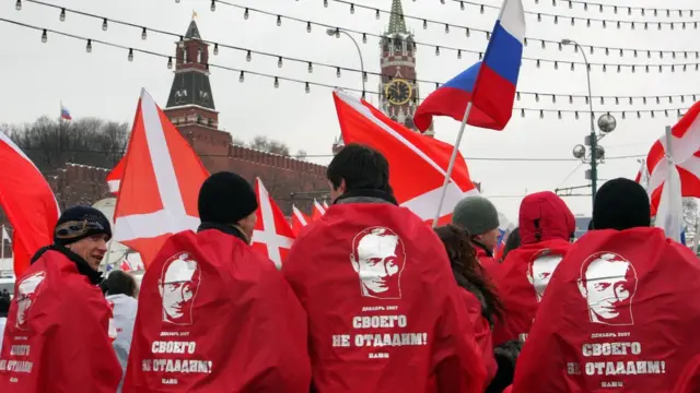 Пропутинская молодежь в 2007 году