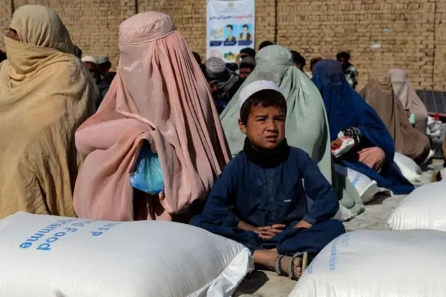 Goob ay hay'adda WFP gargaar ku qaybinayso oo Kandahar ku taal.