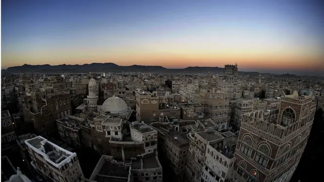 Pemandangan kota Sana'a pada 22 November 2005 di Sana'a, Yaman.