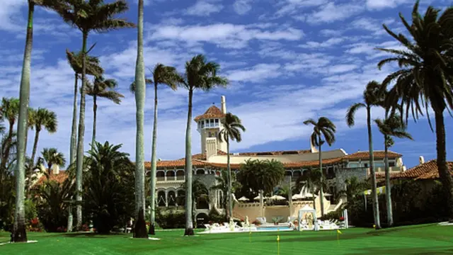 పామ్ బీచ్‌లోని ట్రంప్ ఎస్టేట్ మార్ ఎ లాగో