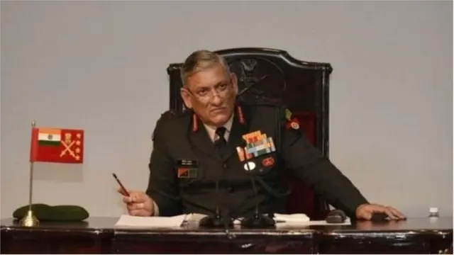 د هند پوځي مشر جنرال بپن راوت ادعا کړې وه چې د پاکستان تر ولکې لاندې کشمیر کې د پاکستان د حکومت ولکه نشته