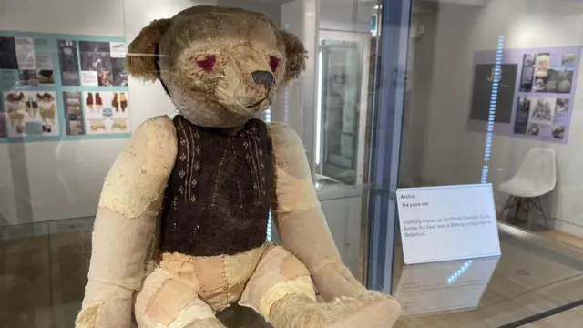 Woodstock: Teddy bears on display at Oxfordshire Museum