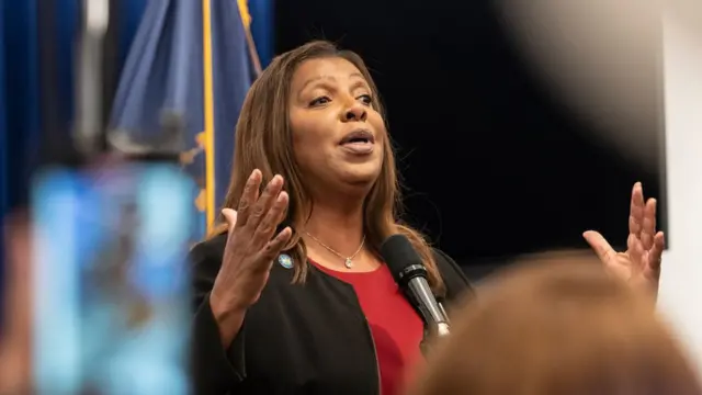 المدعية العامة في نيويورك، ليتيشا جيمس