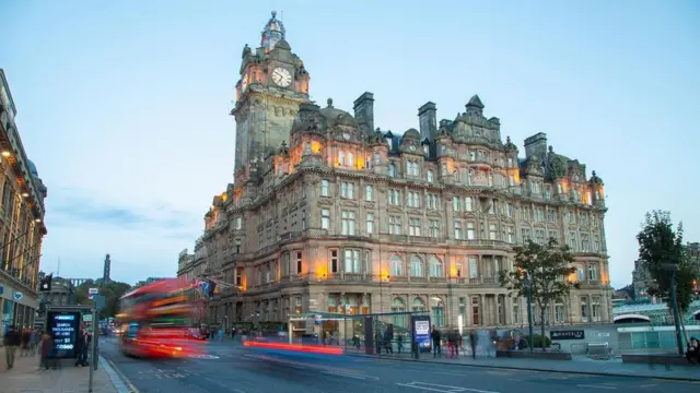 Vista del Hotel Balmoral