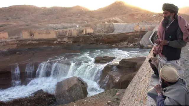 阿富汗水库决堤