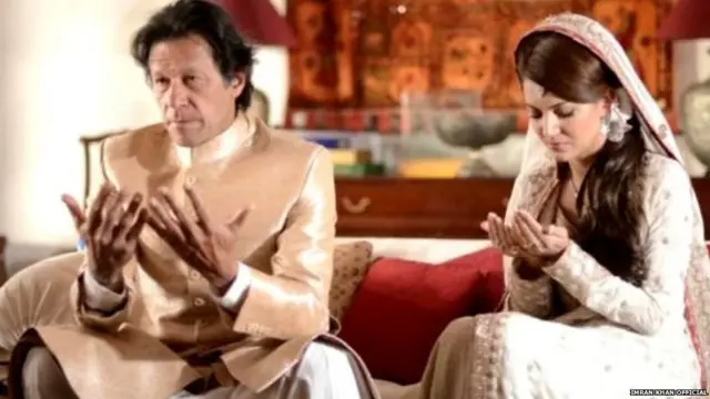 इमरान ख़ान ने 2014 में रेहाम ख़ान से दूसरी शादी की थी