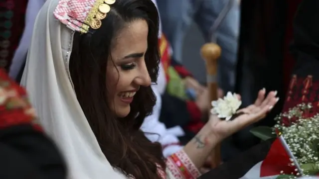 పాలస్తీనా పెళ్లి కూతురు (ఫైల్ ఫొటో)