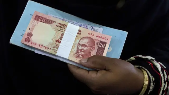 बीस रुपए के नोट