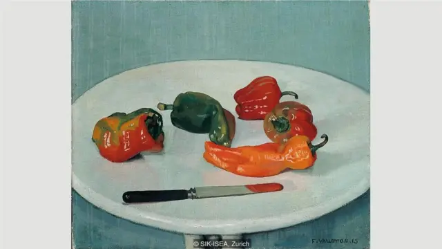 《红辣椒》（Red Peppers），1915，费利克斯·瓦洛顿。