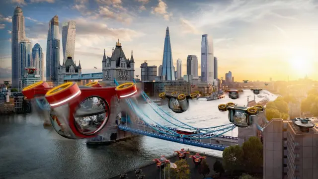 تاکسی‌های پرنده