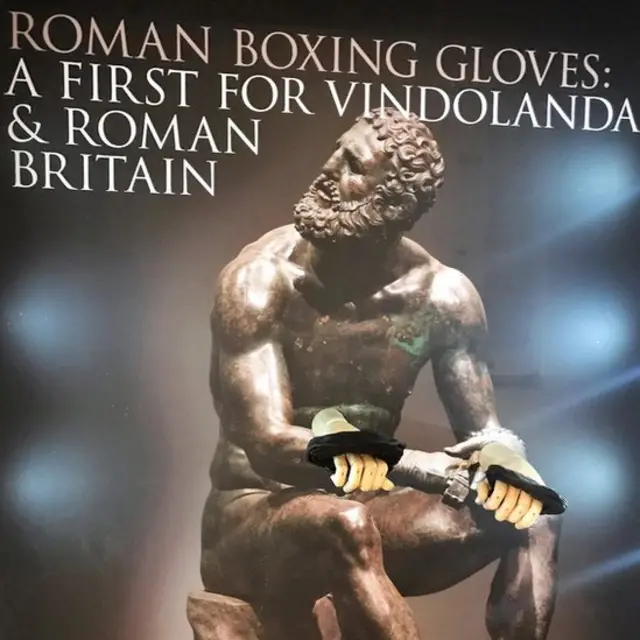 Guantes encontrados en Vindolanda