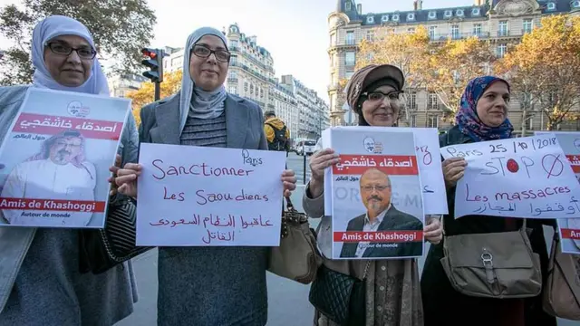 খাসোগজি হত্যাকান্ডের প্রতিবাদ হয়েছে বিভিন্ন দেশে