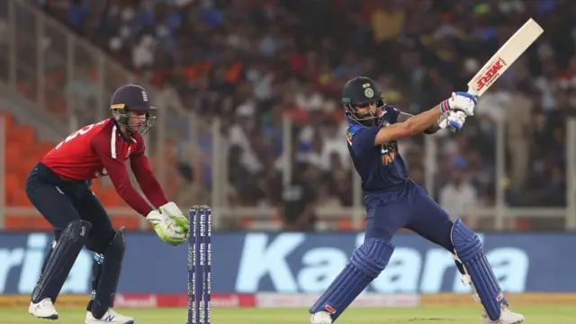 கோலி ஆடிய ஷாட்